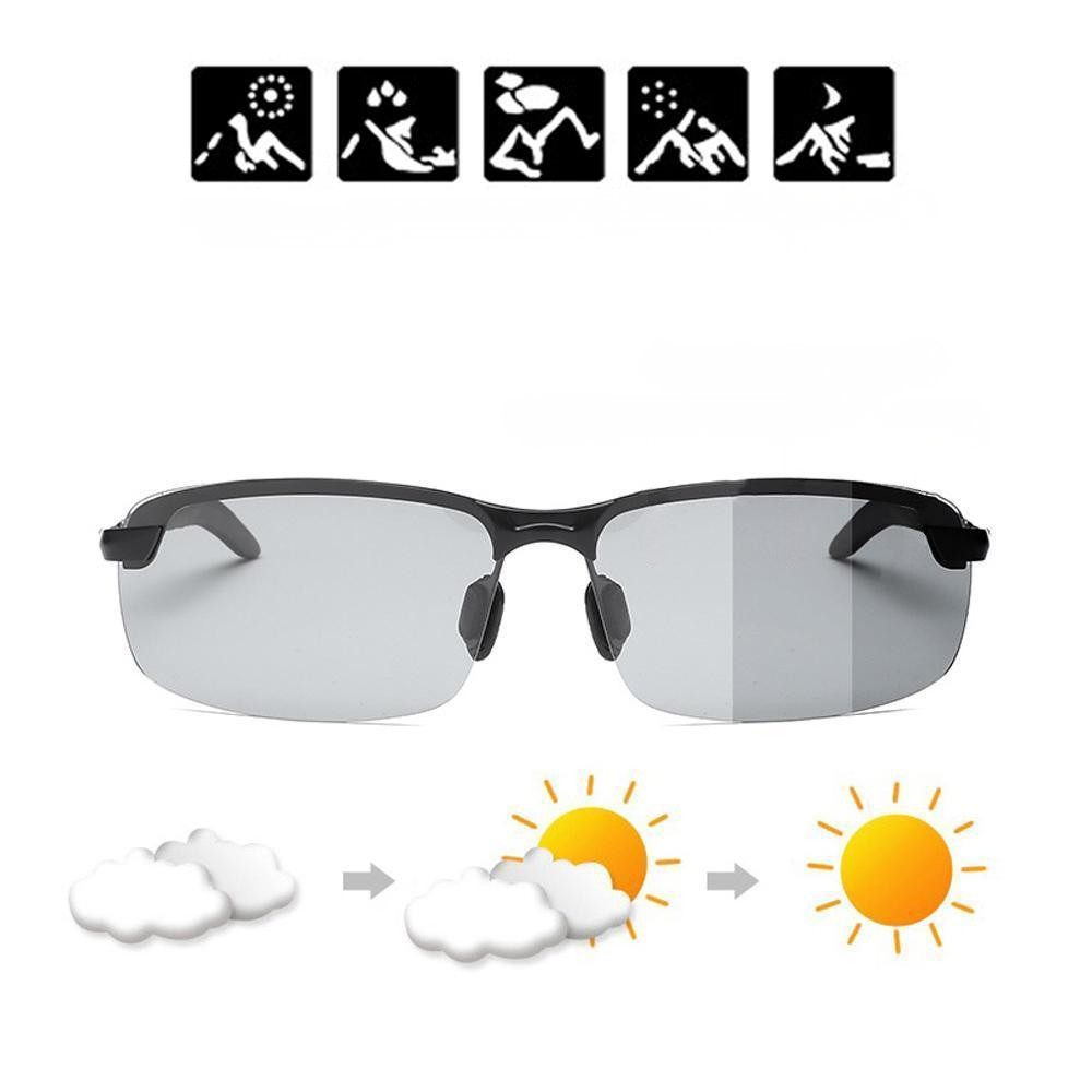 Polarized Photochromic Sports Sunglasses Noxord