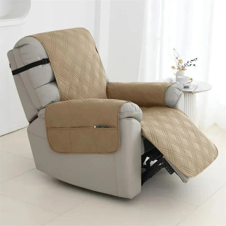 Kalsten | Waterproof Quilted Recliner Arm Chair Slip Cover