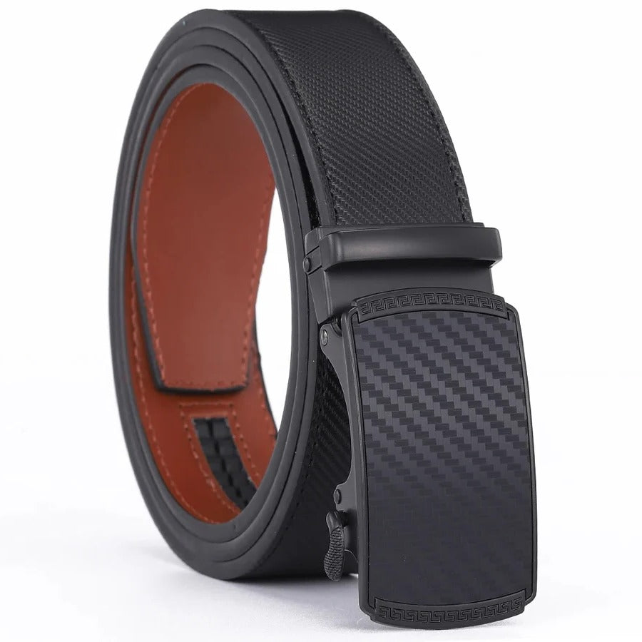 Kalsten | Men's Leather Belt with Automatic Buckle