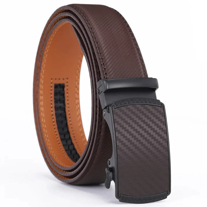 Kalsten | Men's Leather Belt with Automatic Buckle