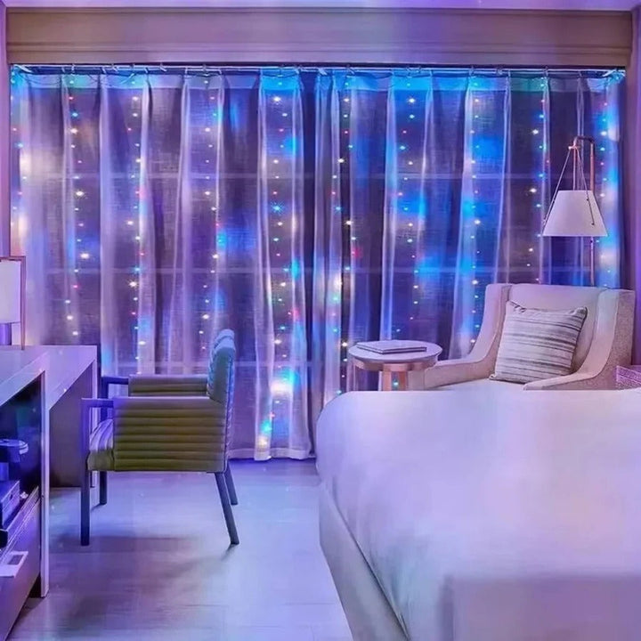 Noxord | Curtain LED Lights with Remote, USB Powered