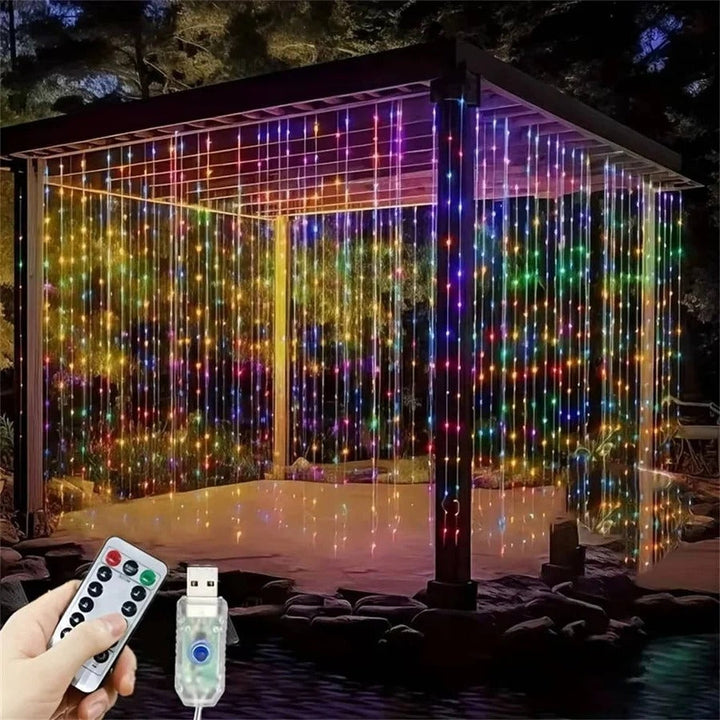 Noxord | Curtain LED Lights with Remote, USB Powered