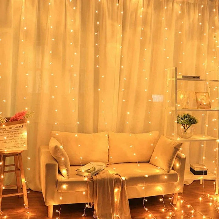 Noxord | Curtain LED Lights with Remote, USB Powered