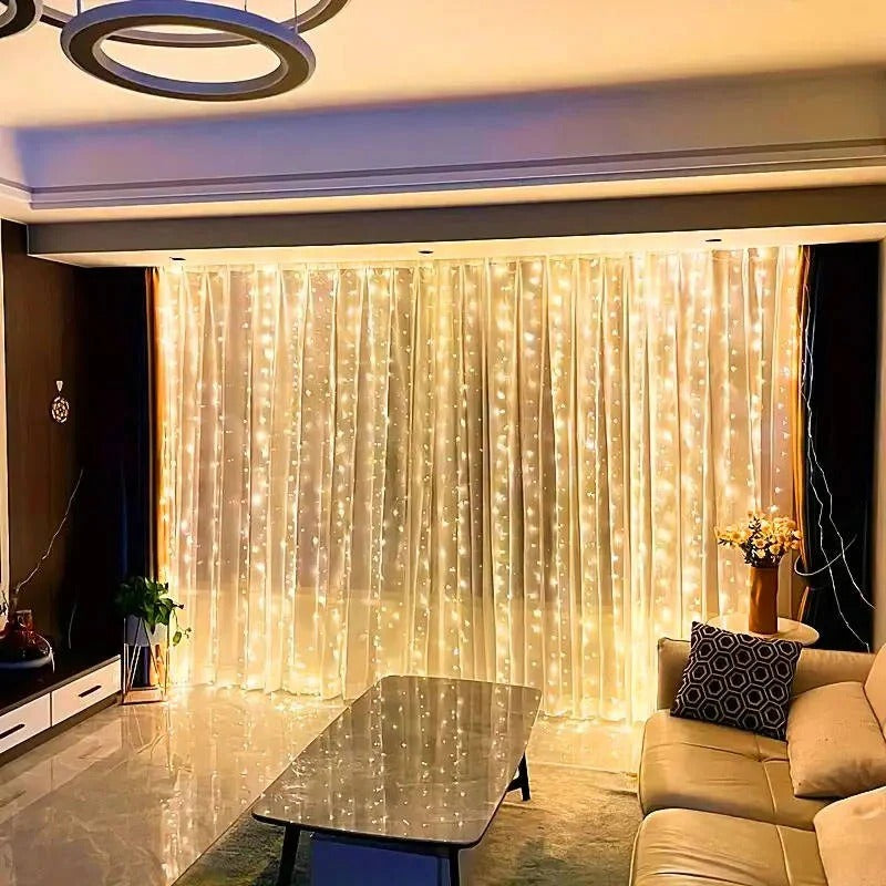 Noxord | Curtain LED Lights with Remote, USB Powered