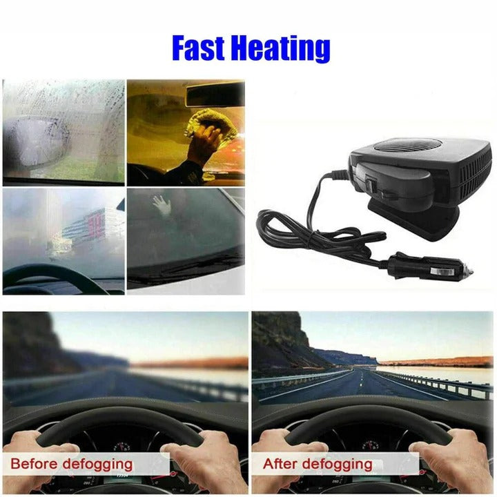 Kalsten | Portable 12V 150W/300W Ceramic Car Heater and Defroster