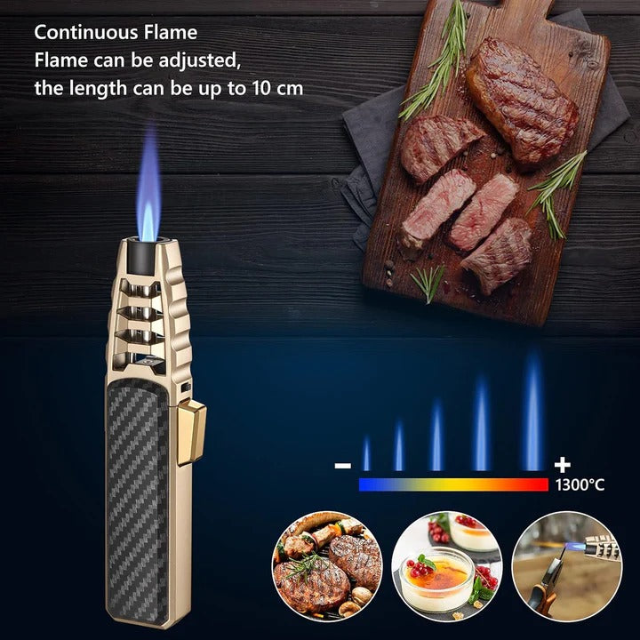 Kalsten | Adjustable Flame Torch Lighter – Blue Flame for Kitchen & Outdoor Use
