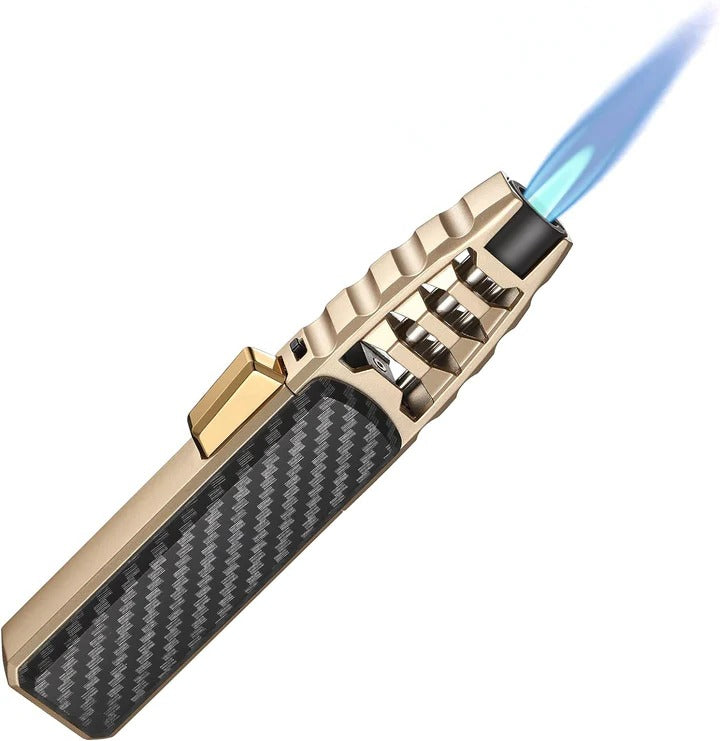 Adjustable Blue Flame Lighter for Kitchen & Outdoor Use