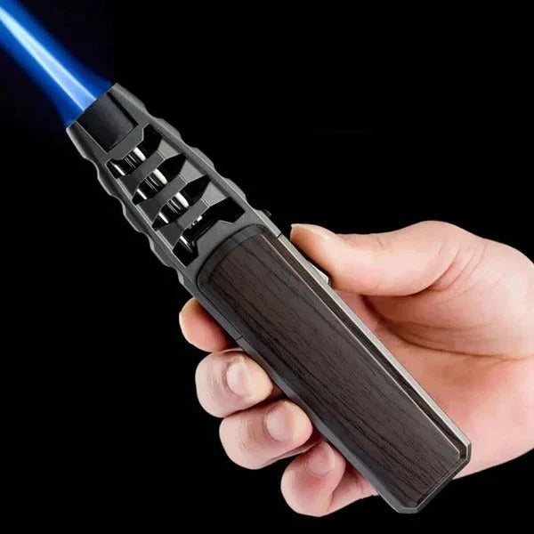 Adjustable Blue Flame Lighter for Kitchen & Outdoor Use