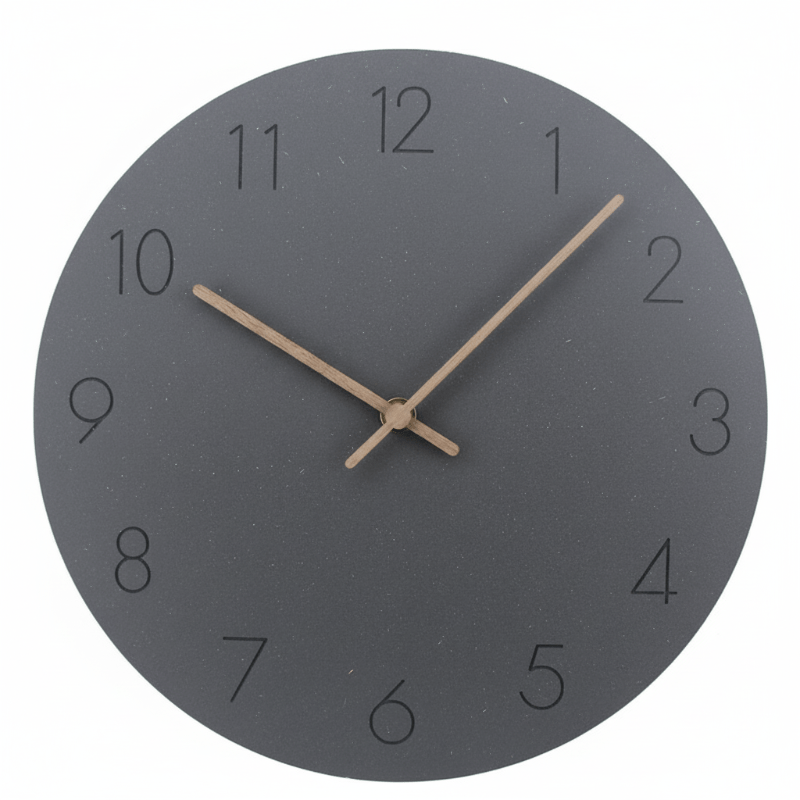 Kalsten | Silent wall clock in Nordic style for modern rooms
