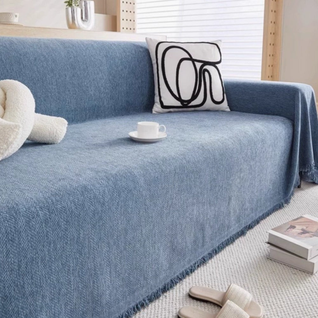 Durable Chenille Sofa Cover Noxord
