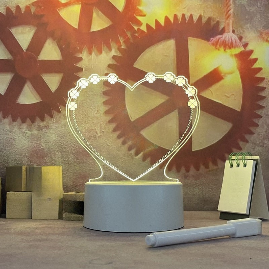 LED Acrylic Message Board Light Noxord