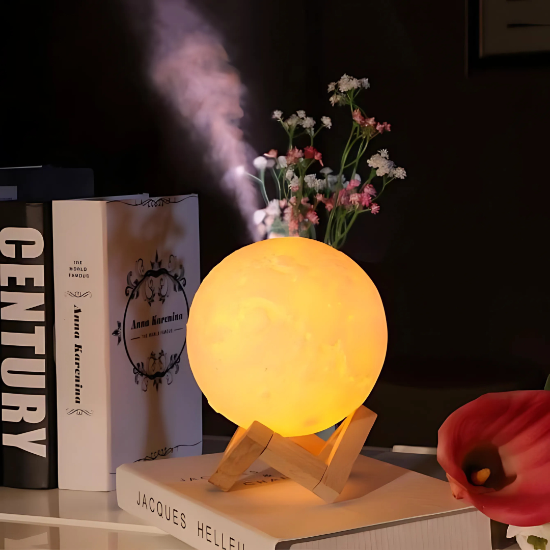 Moon LED Diffuser Humidifier Lamp Kalsten
