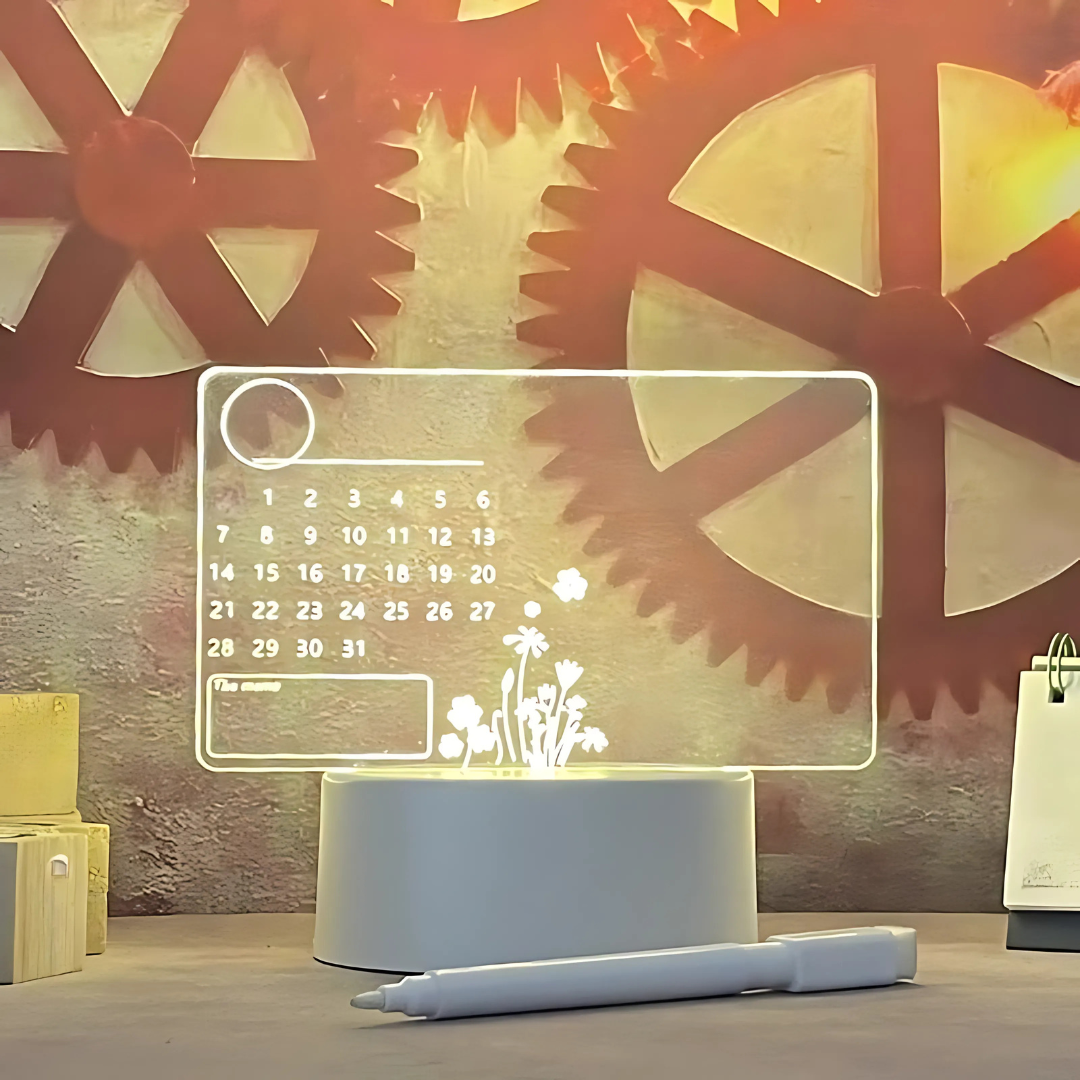 LED Acrylic Message Board Light Noxord