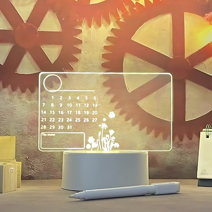 LED Acrylic Message Board Light Noxord