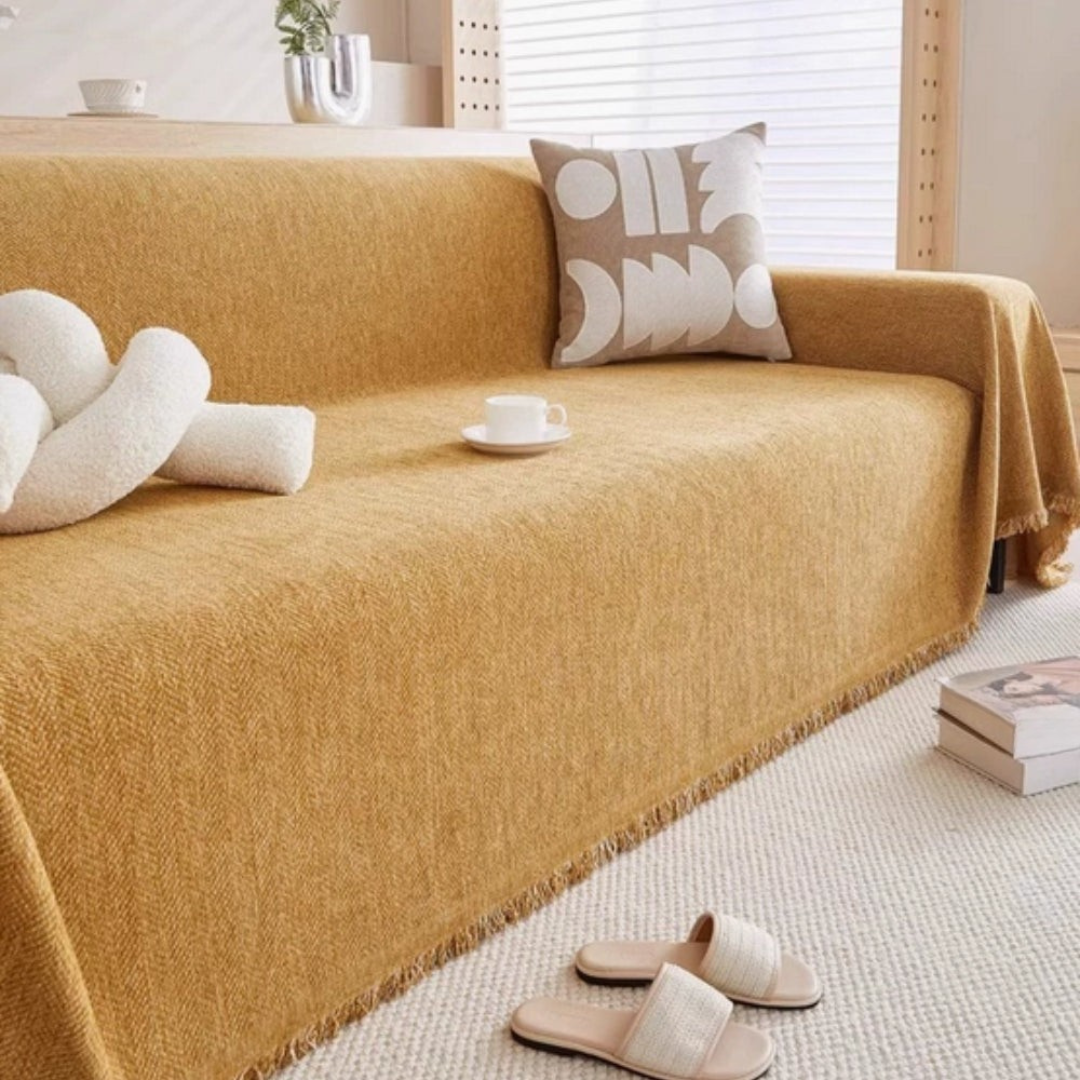 Durable Chenille Sofa Cover Noxord