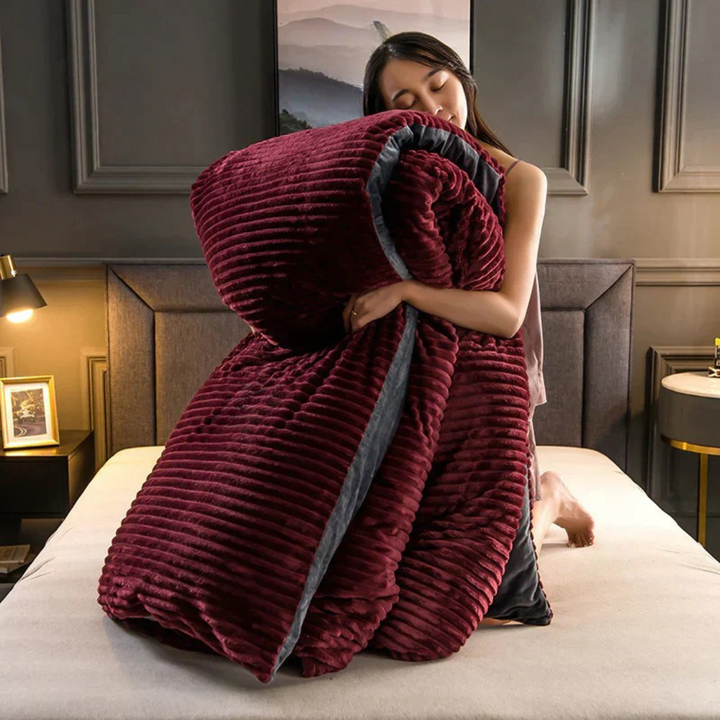 Soft Plush Fleece Blanket for Bed Noxord
