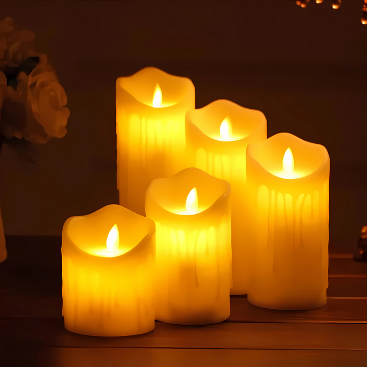 Kalsten | LED Flameless Flickering Decorative Candles