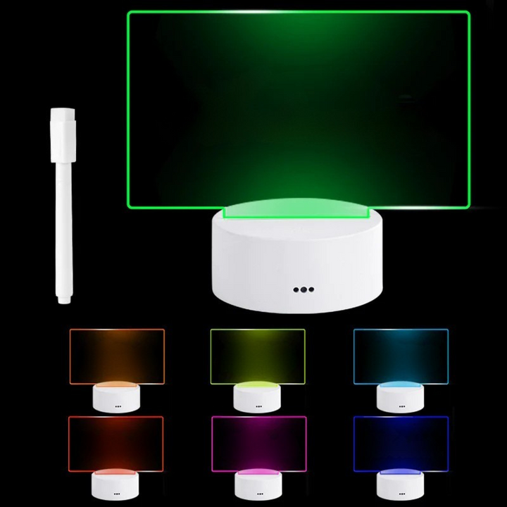 LED Acrylic Message Board Light Noxord