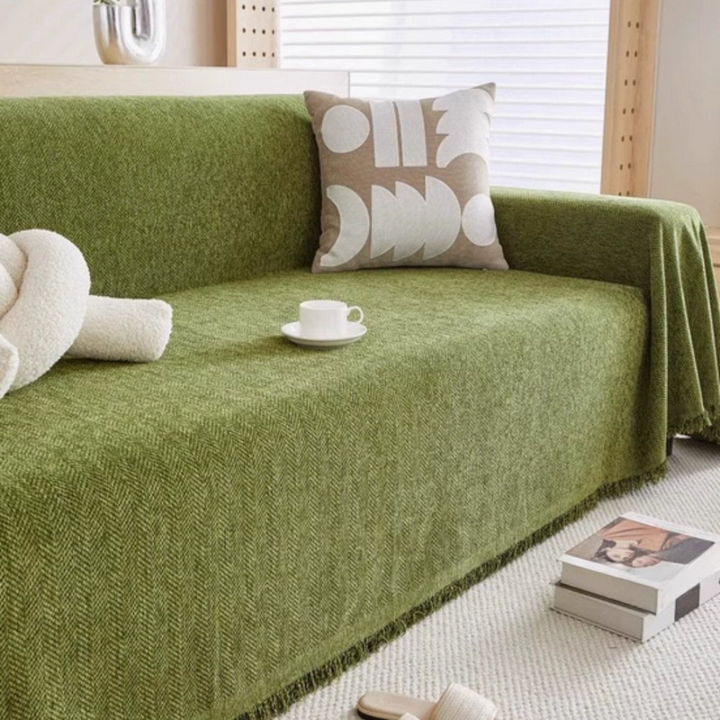 Durable Chenille Sofa Cover Noxord