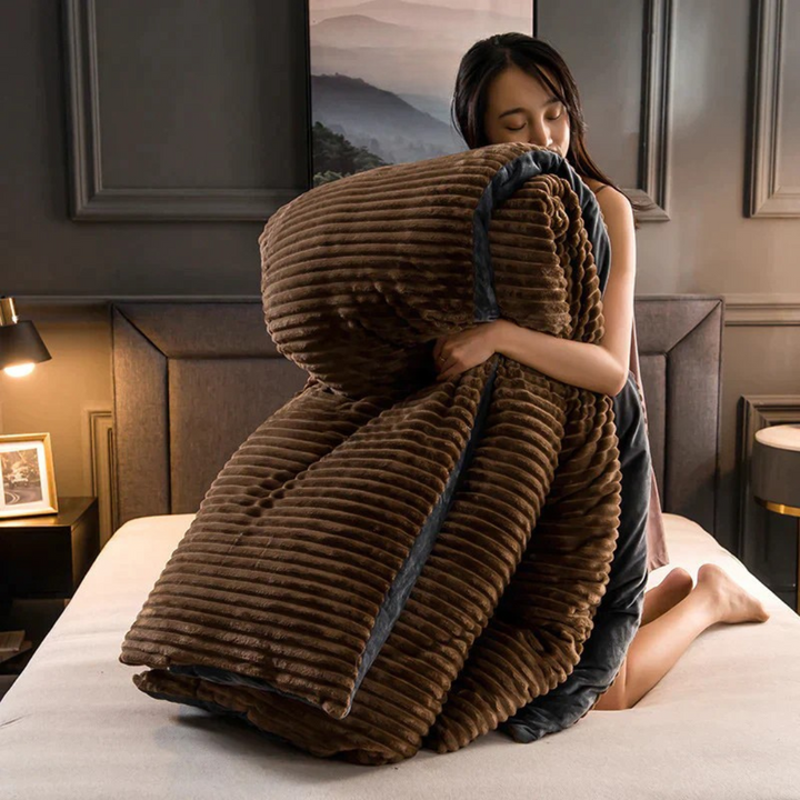 Soft Plush Fleece Blanket for Bed Noxord