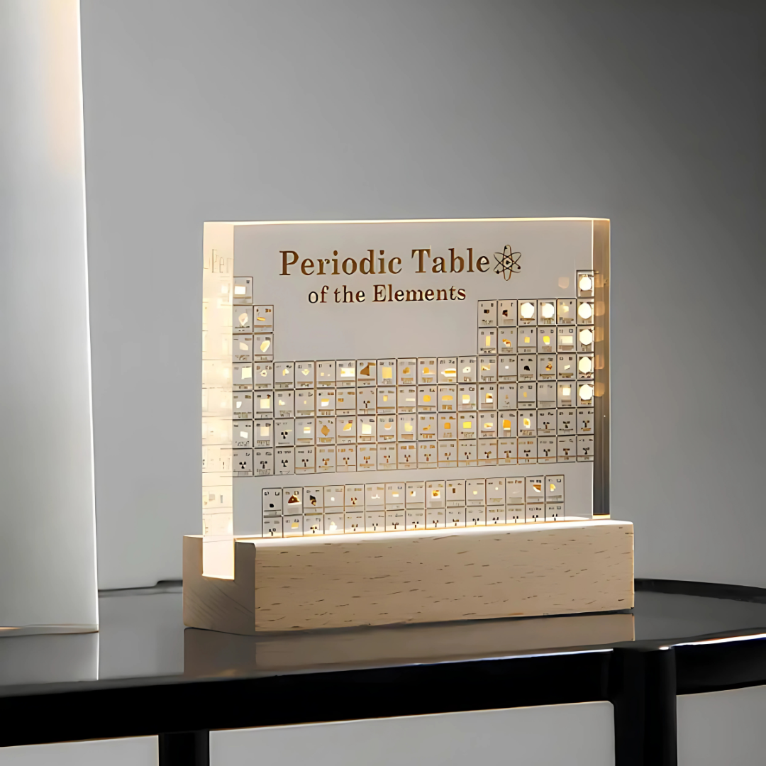 Acrylic Periodic Table LED Display Noxord