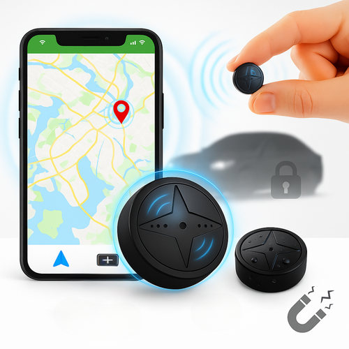 Real-Time Magnetic Car GPS Tracker Noxord