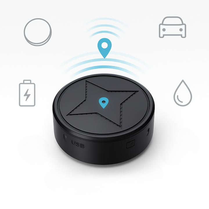 Magnetic Mount GPS Vehicle Tracker Noxord