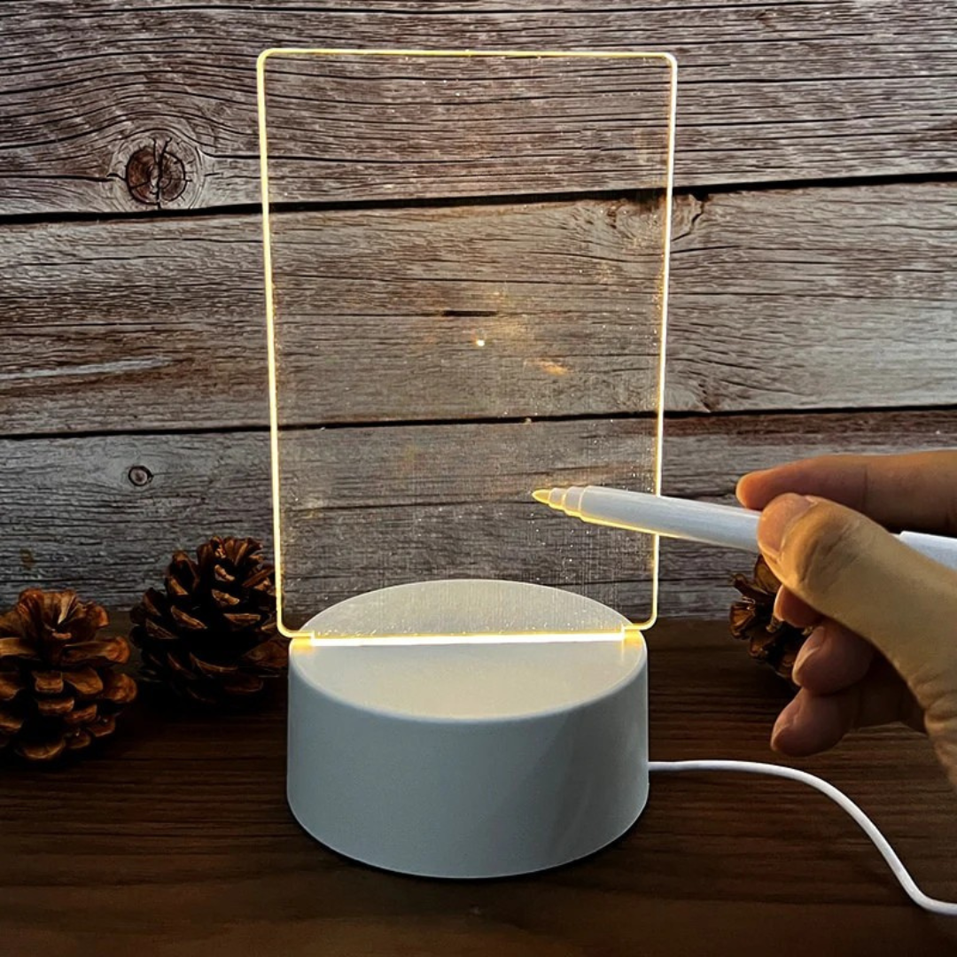 LED Acrylic Message Board Light Noxord