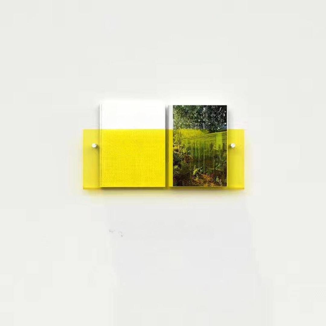 Kalsten | Wall Shelf Clear Acrylic Magazine Holder