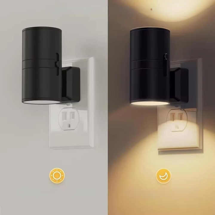 Plug-In Motion Sensor Wall Lamp Noxord