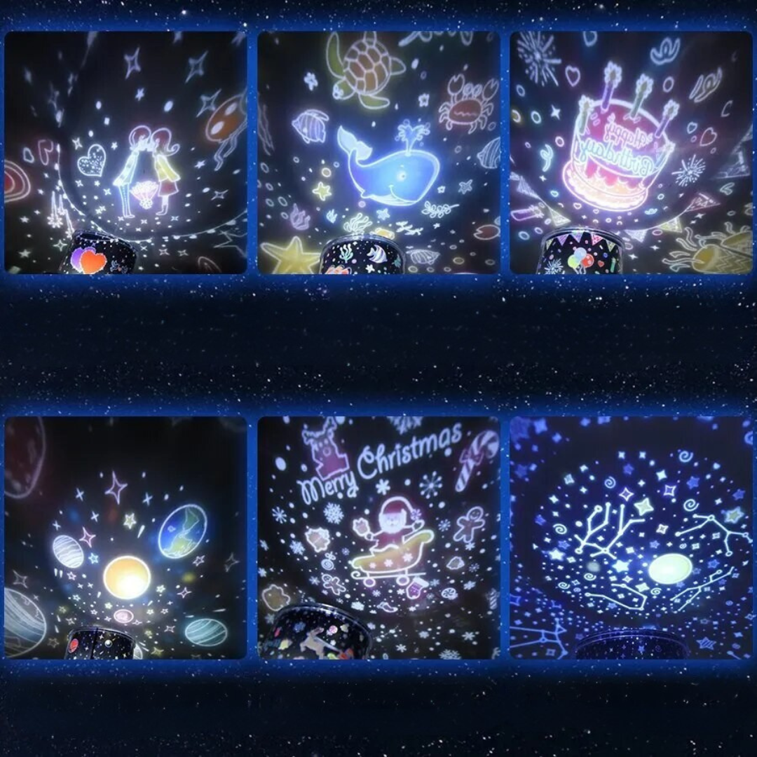Star Projector Night Light for Kids Noxord