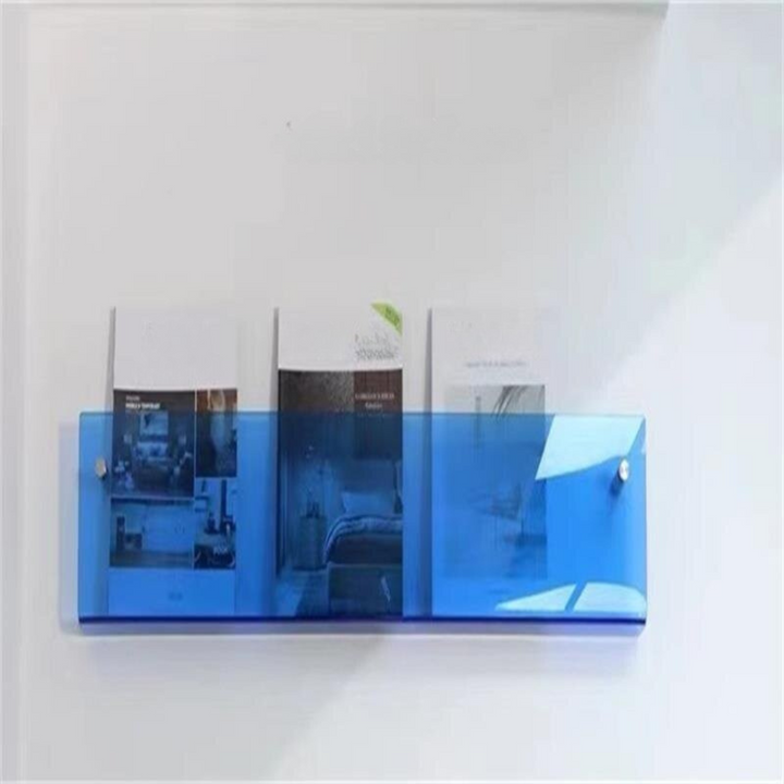Kalsten | Wall Shelf Clear Acrylic Magazine Holder