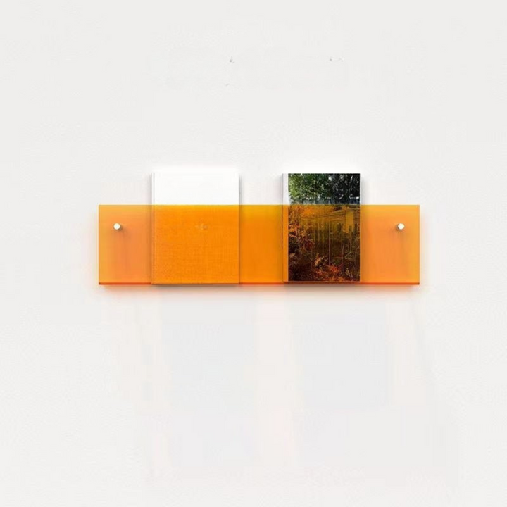 Kalsten | Wall Shelf Clear Acrylic Magazine Holder