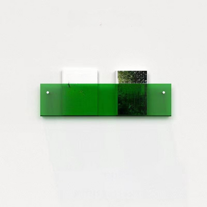 Clear Acrylic Wall Magazine Shelf Kalsten