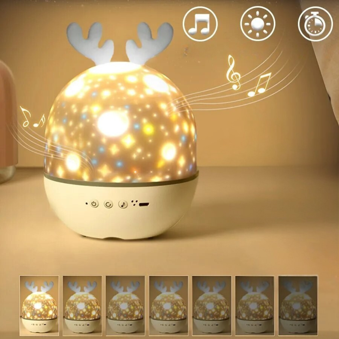 Star Projector Night Light for Kids Noxord
