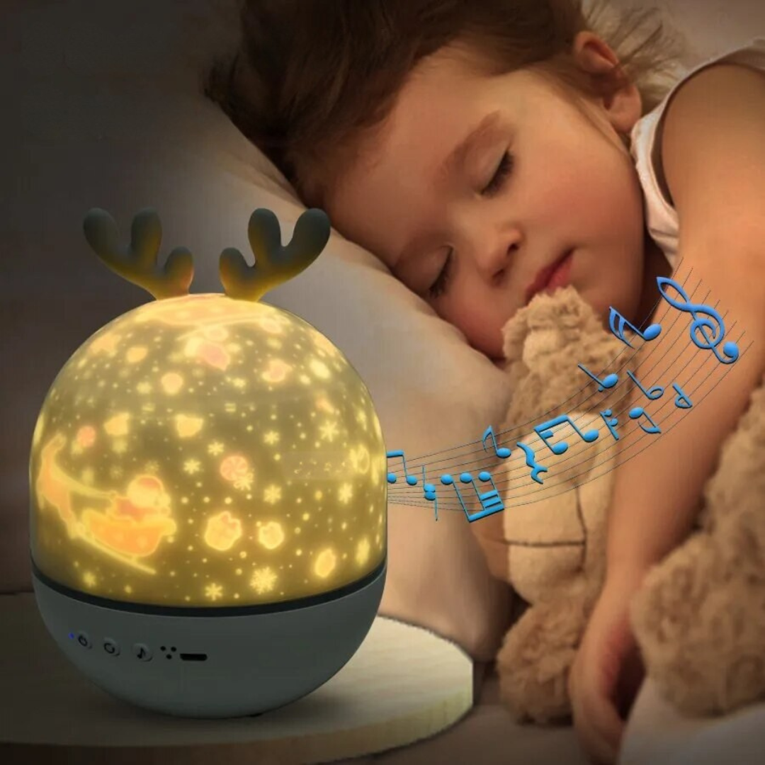 Star Projector Night Light for Kids Noxord