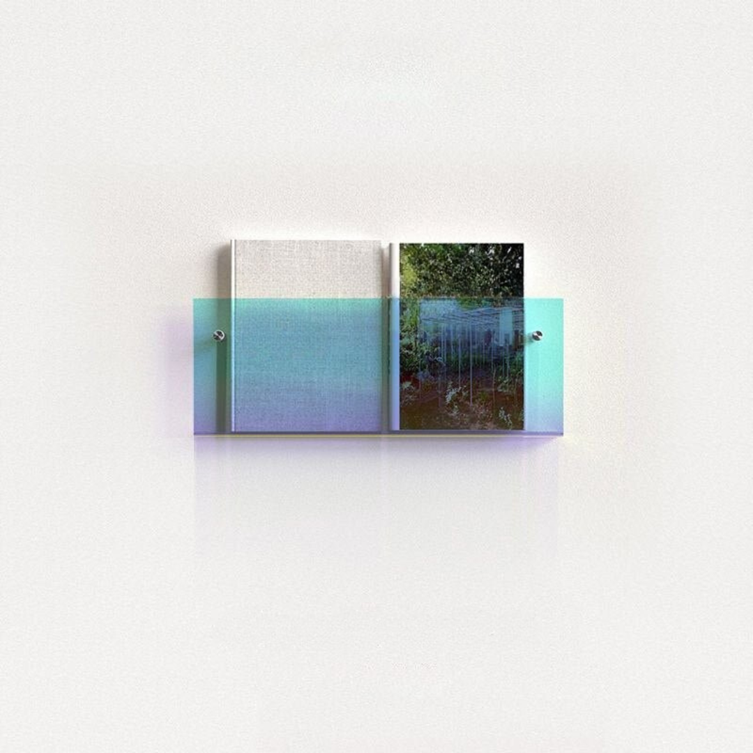 Kalsten | Wall Shelf Clear Acrylic Magazine Holder