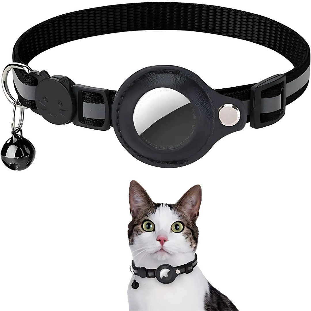 Cat Collar with Bell and GPS Holder Noxord
