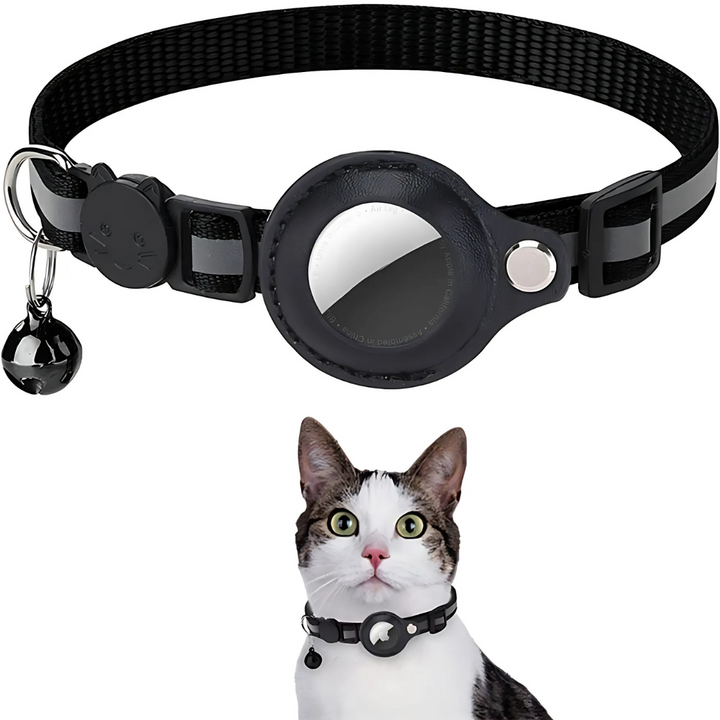 Cat Collar with Bell and GPS Holder Noxord