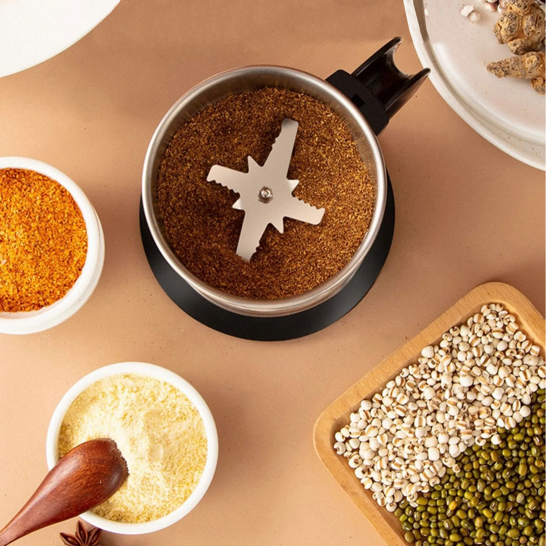 Electric Coffee & Spice Grinder – Stainless Steel