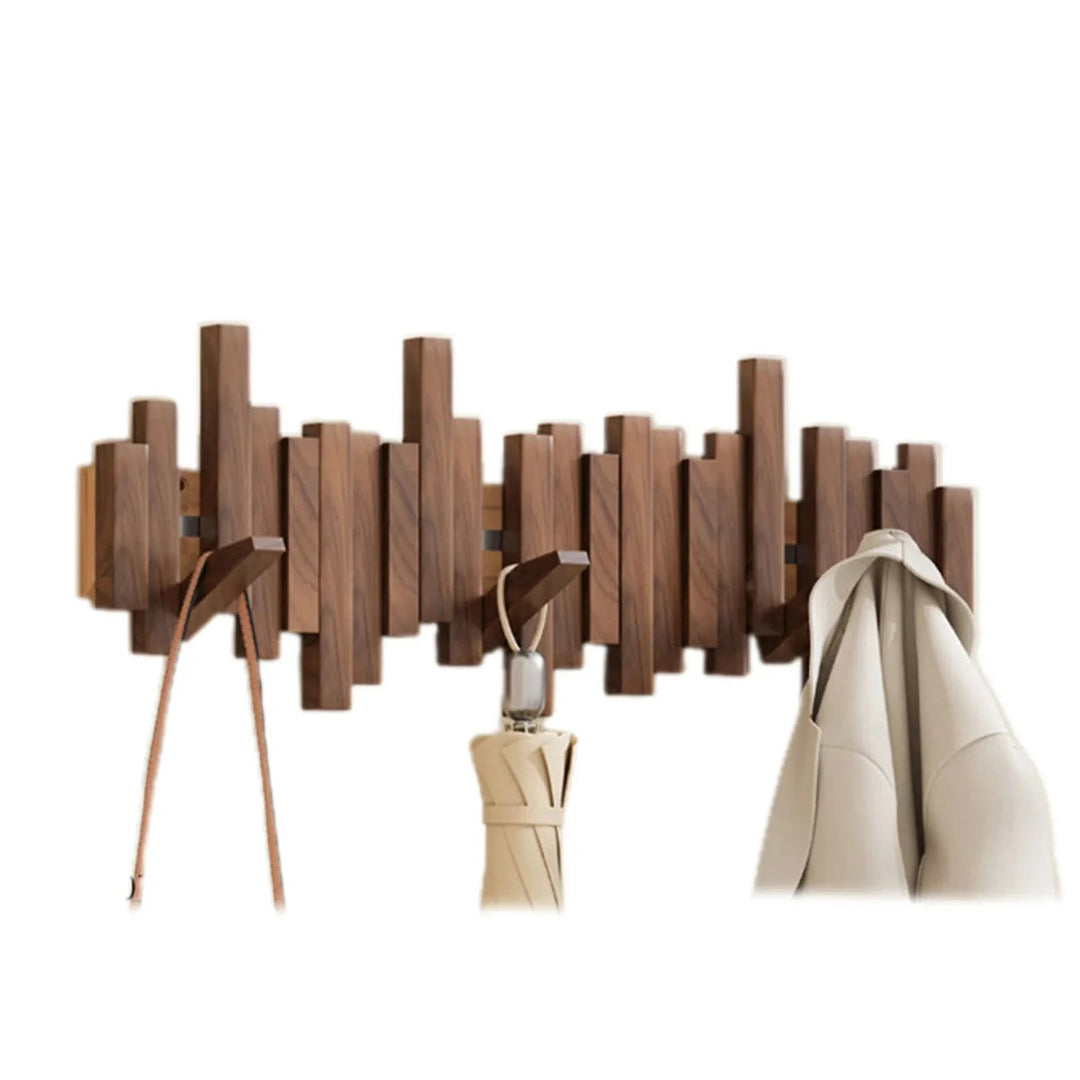 PianoWood Wall Coat Rack – Wooden Piano Key Coat Rack made of Walnut or Beech Wood | Kalsten