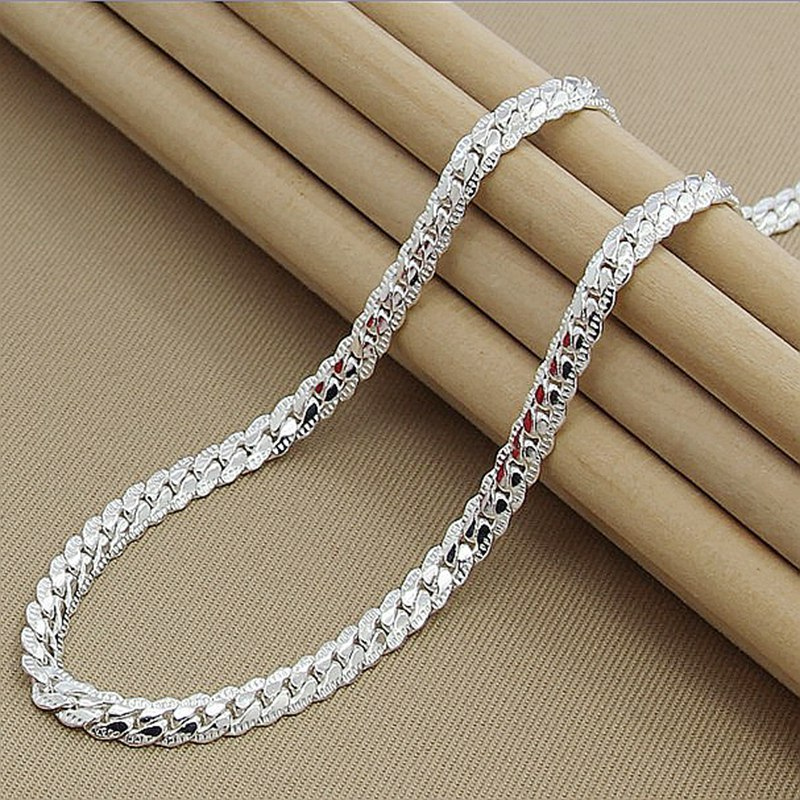 Kalsten | Sterling Silver Chain Necklace for Women Elegant Gift