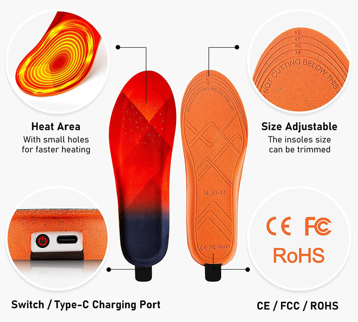 Kalsten | Heated Insoles with Rechargeable Wireless Warmth