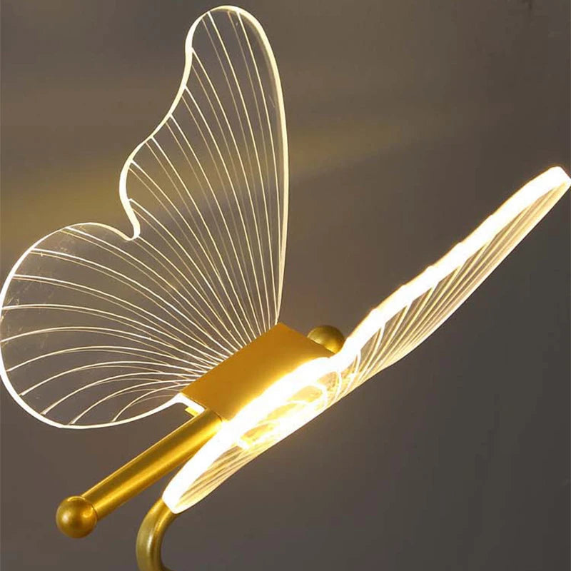 Luxury Butterfly Table Lamp – Elegant LED Mood Lighting for Home & Office | Kalsten