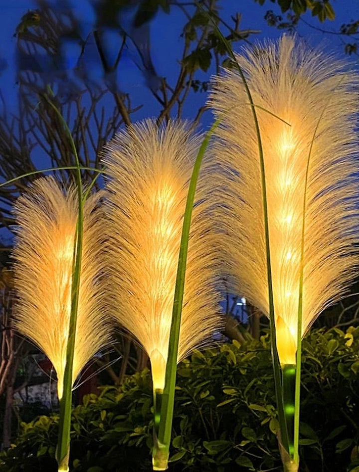 Solar-powered LED garden torch – Decorative outdoor light for pathways and gardens | Kalsten