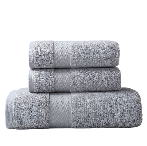 Egyptian Cotton Bath Towel – 70x140cm, Gray