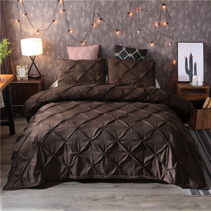 Luxury Tufted Microfiber Bedding Comfort Set