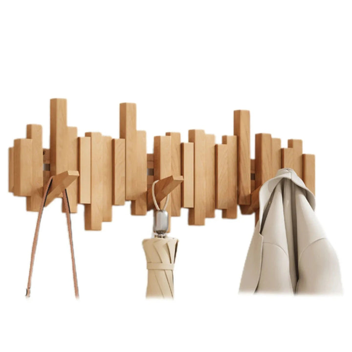 PianoWood Wall Coat Rack – Wooden Piano Key Coat Rack made of Walnut or Beech Wood | Kalsten