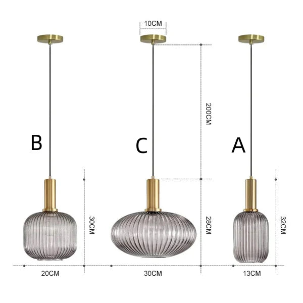 Vintage Stained Glass Lantern Shape Pendant Light | Kalsten
