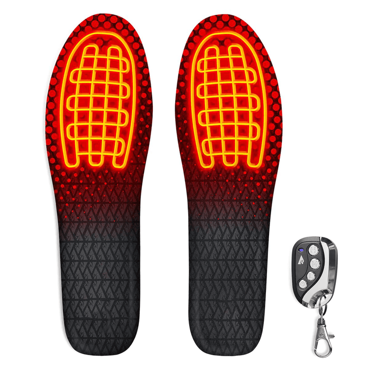 Rechargeable Heated Insoles with Wireless Control